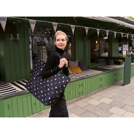 Torba shopper XL twist silver, 35 l