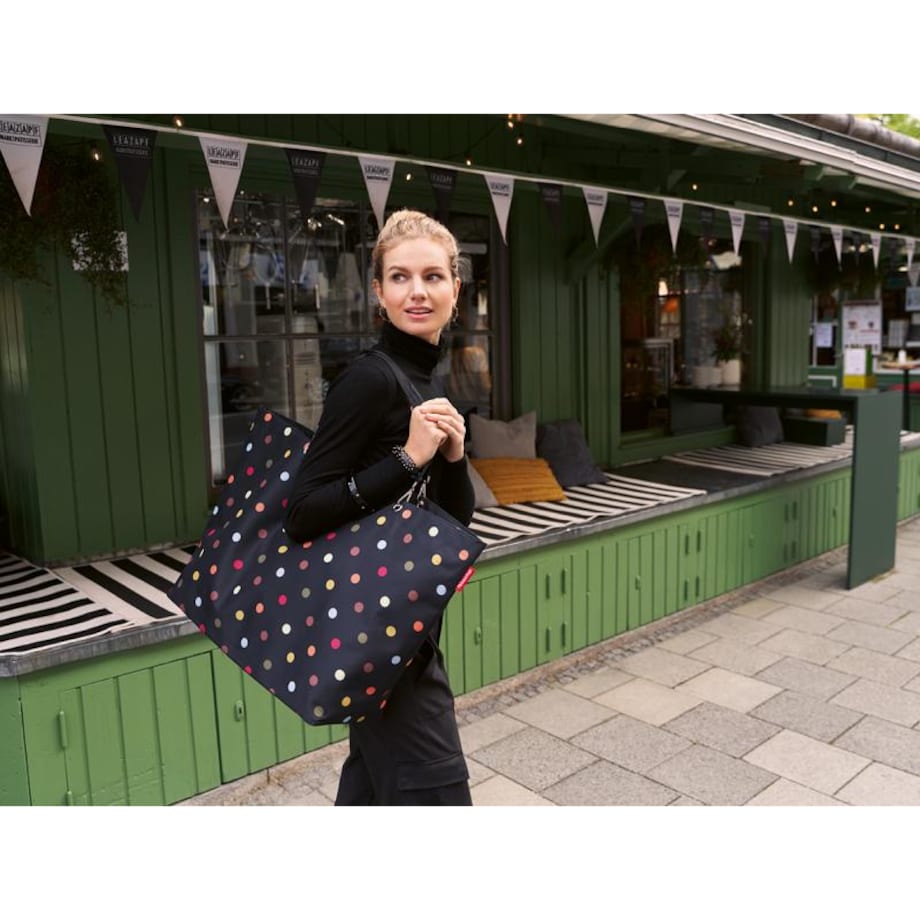 Torba shopper XL twist silver, 35 l