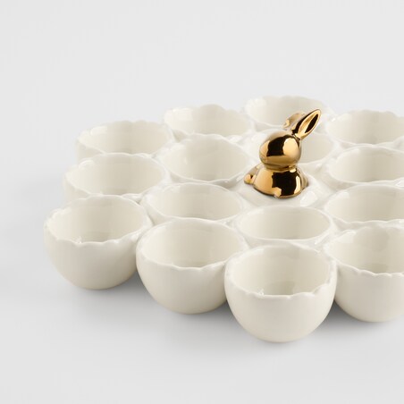 Patera Na Jajka Orelia z motywem królika