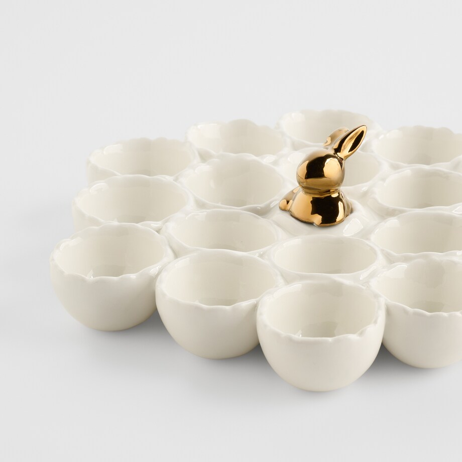 Patera Na Jajka Orelia z motywem królika