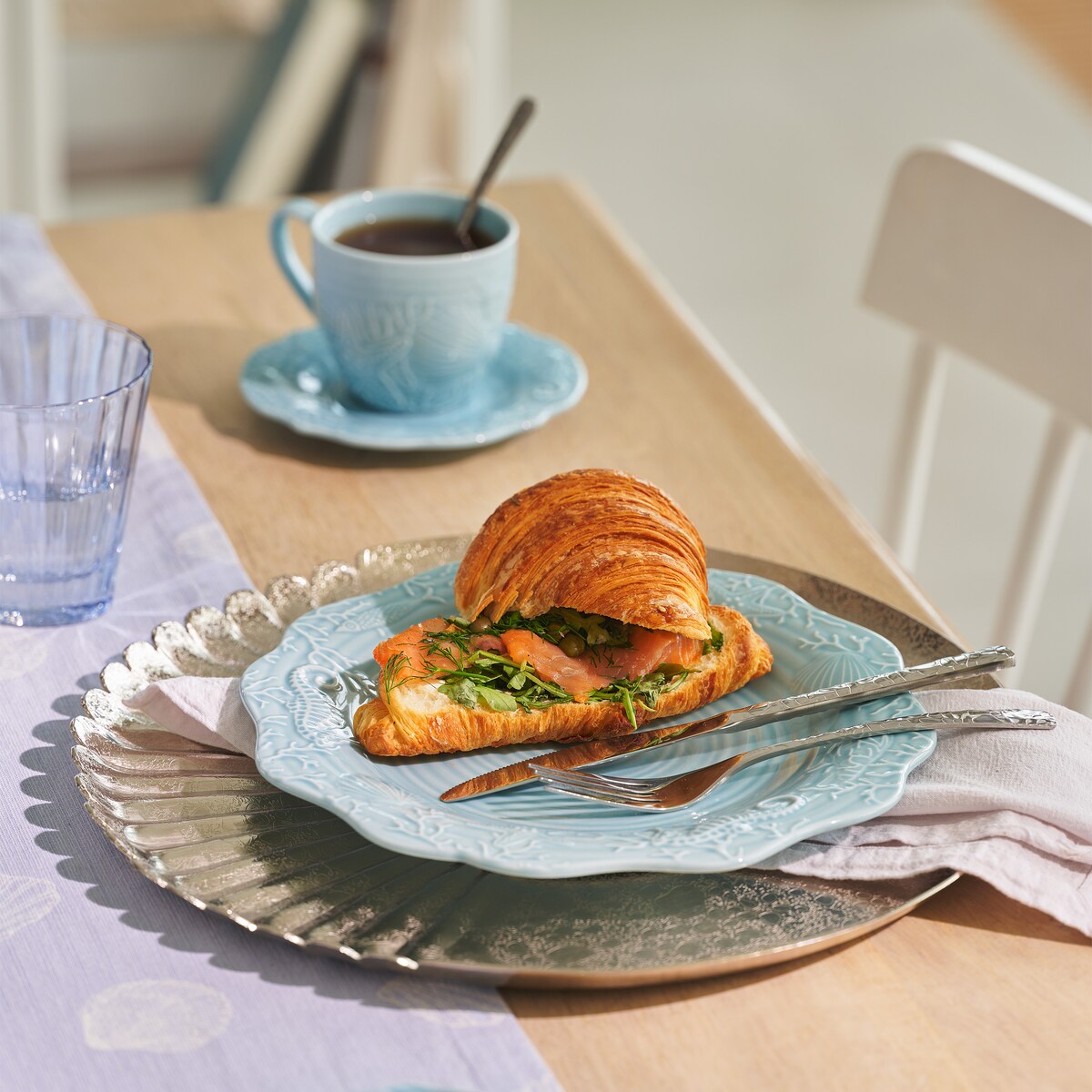 Talerz Deserowy Aquarelle