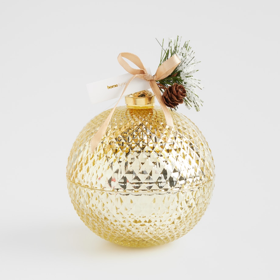 Świeca Zapachowa Baules deco z motywem choinki