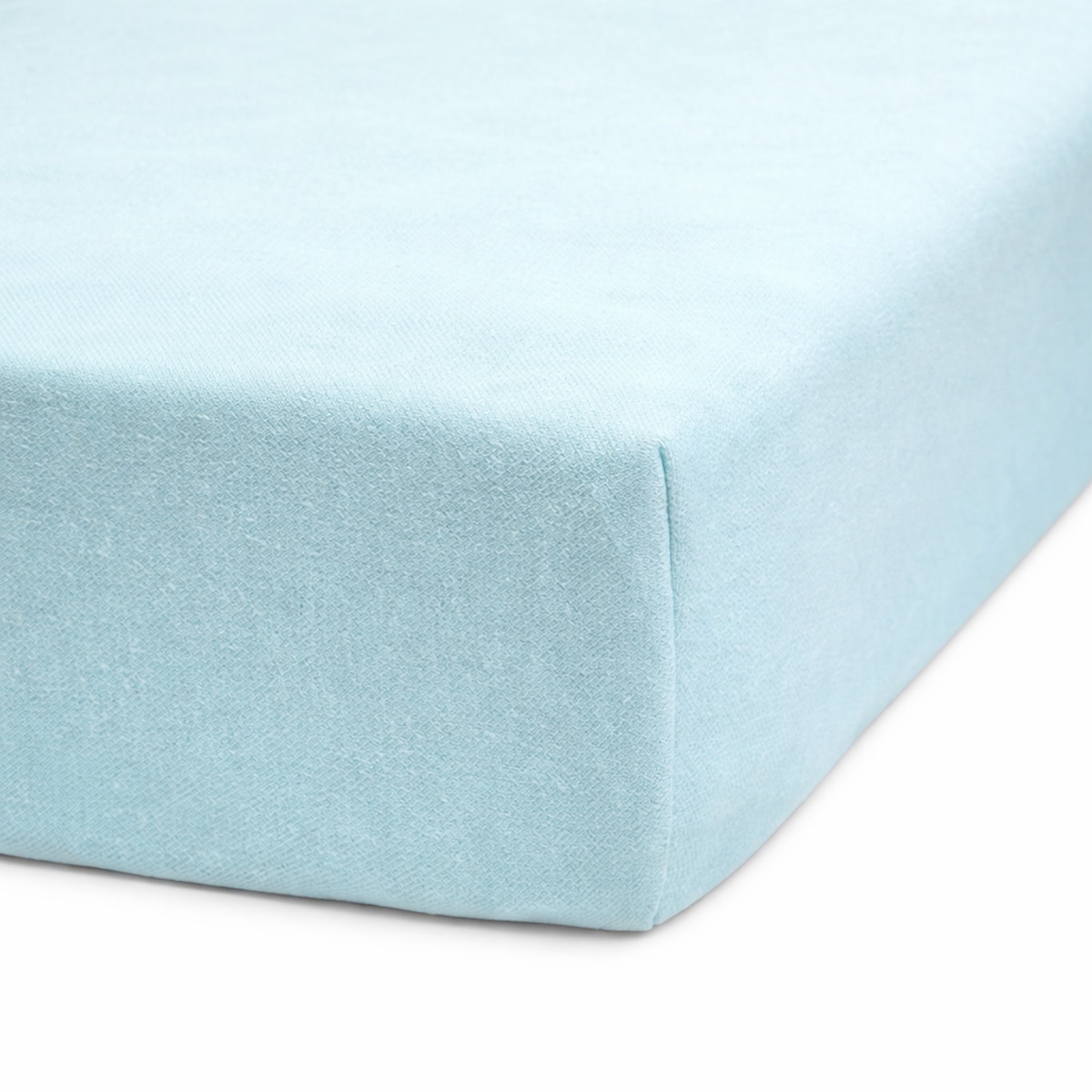 Prześcieradło niebieskie 160x200 bawełniane z gumką