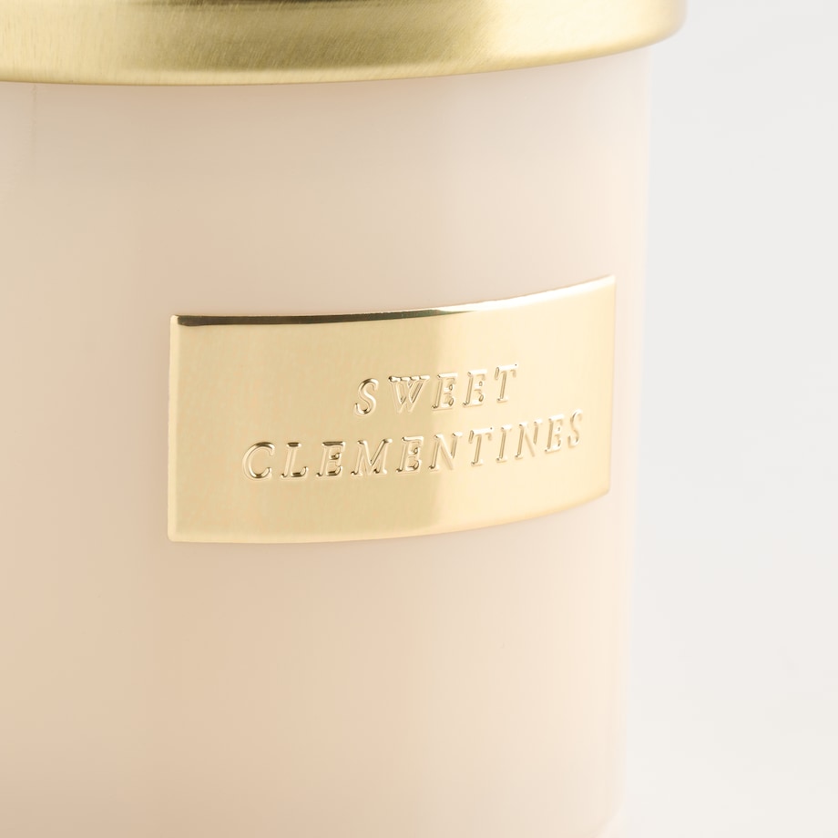 Świeca Zapachowa Fayra z motywem kwiatowym