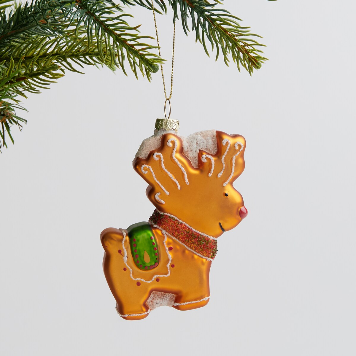 Bombka szklana Reindoni z motywem renifera