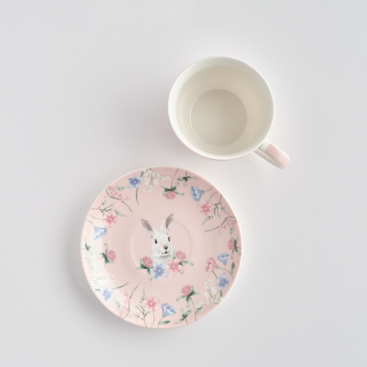 Filiżanka Ze Spodkiem Kirossi z motywem królika