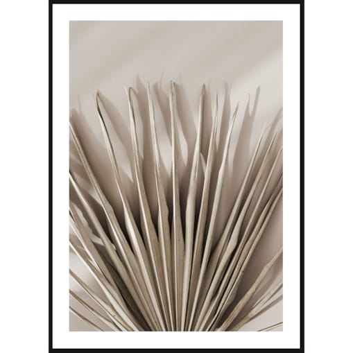 Poster Story, Plakat, Obraz - Beżowa Palma No2