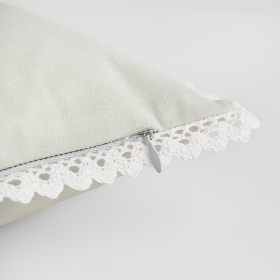 Poszewka z nadrukiem Emi 45x45 cm z motywem królika