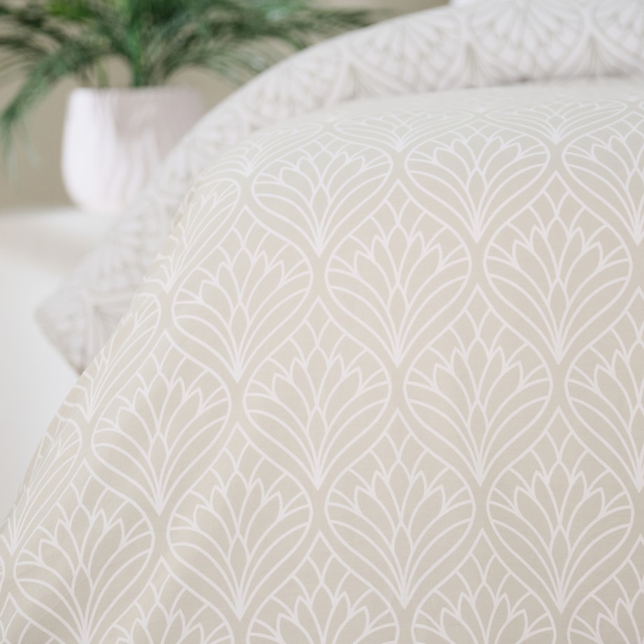 Komplet pościeli z bawełny satynowej Bacika 200x220 cm z 2 poszewkami 70x80