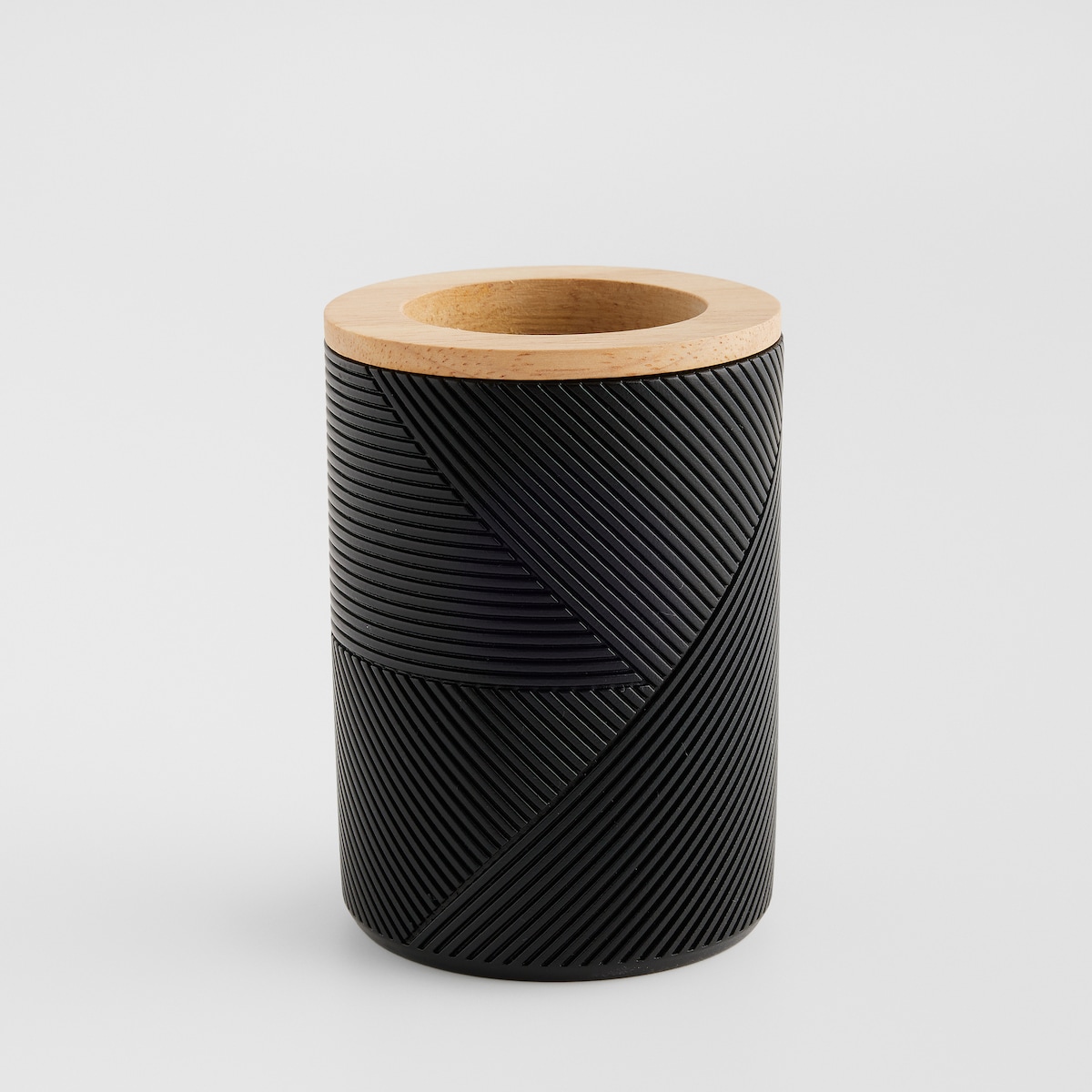 Kubek Łazienkowy Ravanna z motywem geometrycznym