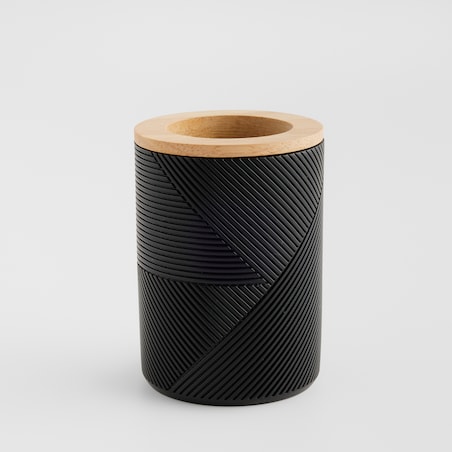 Kubek Łazienkowy Ravanna z motywem geometrycznym