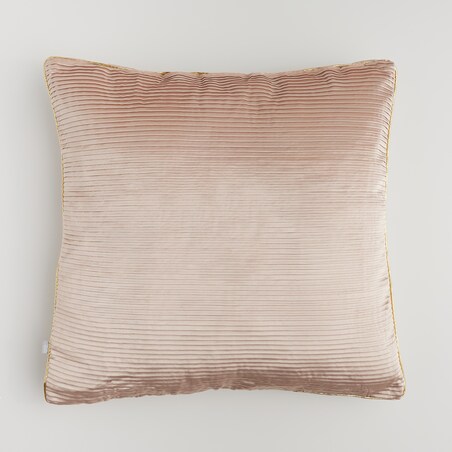 Poszewka satynowa plisowana Wendel 45x45 cm w paski