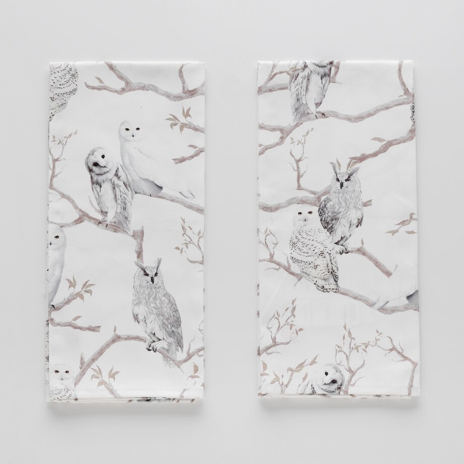 Komplet Ścierek Owls 45x65 cm