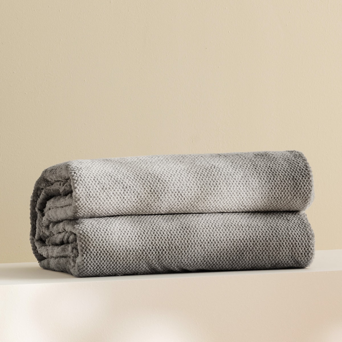 Koc Polarowy w Drobny Wzór Abbis 140x190 cm