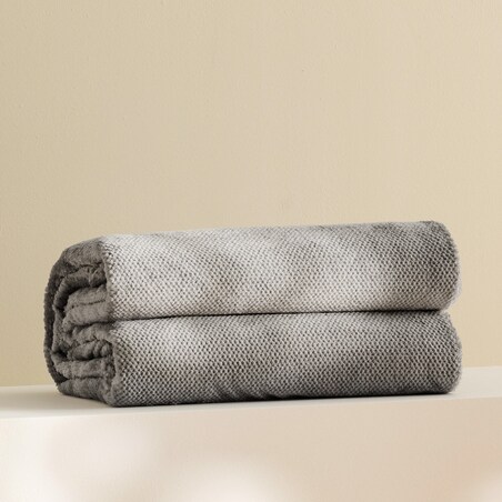 Koc Polarowy w Drobny Wzór Abbis 140x190 cm