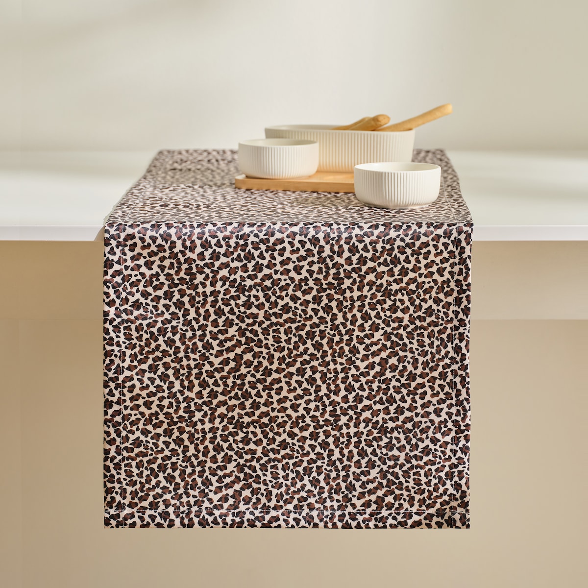 Bieżnik Drukowany Panter 40x180 cm z motywem zwierzęcym