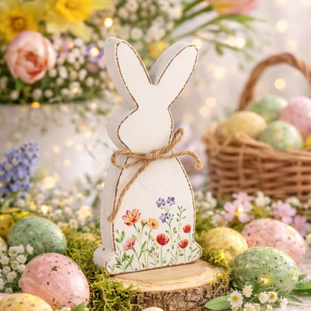 Figurka Flower rabbit