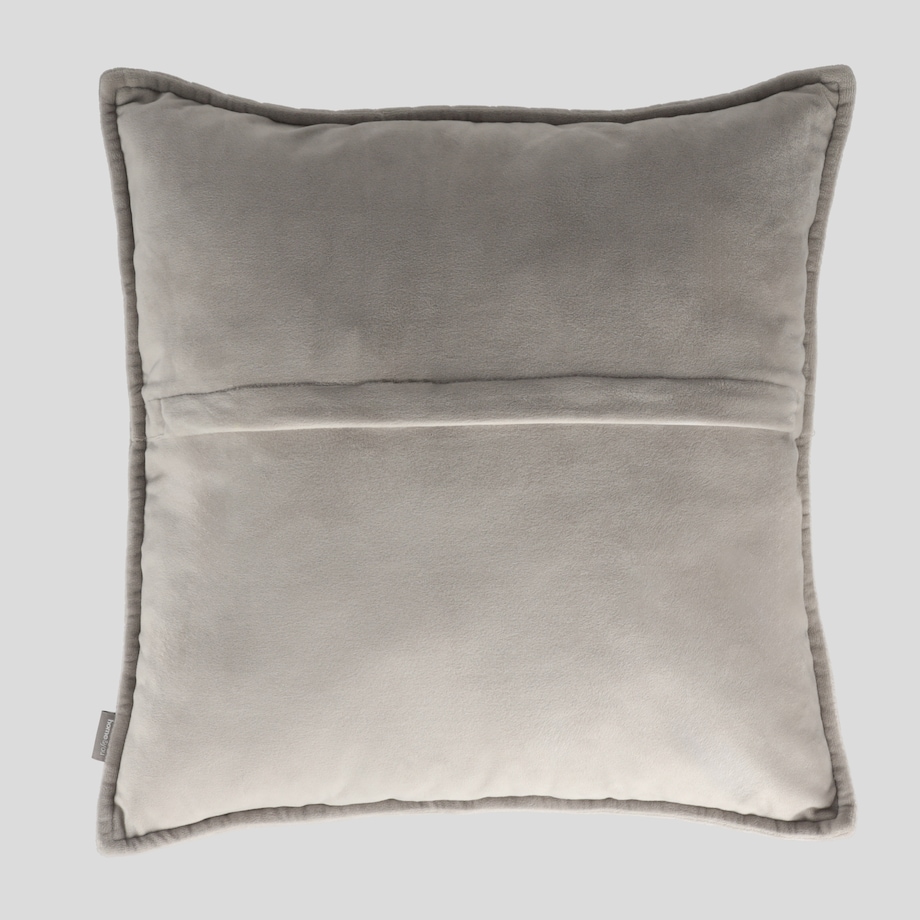 Poszewka Welwetowa Plums 45x45 cm z motywem geometrycznym