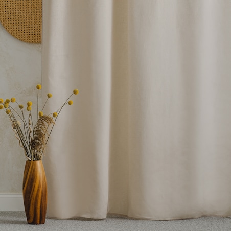 Zasłona Lniana Faye 140x250 cm