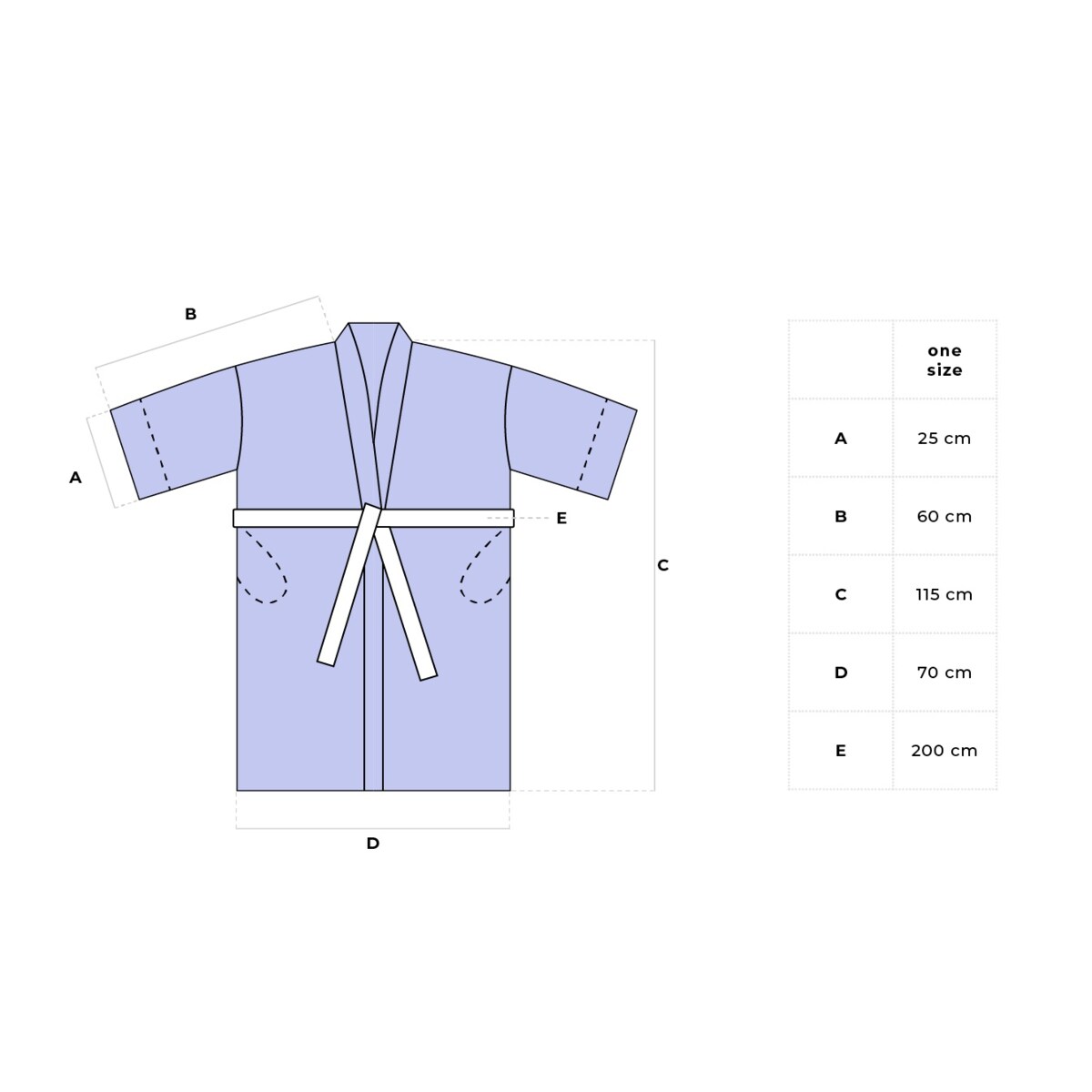 Szlafrok Amantello z motywem kwiatowym
