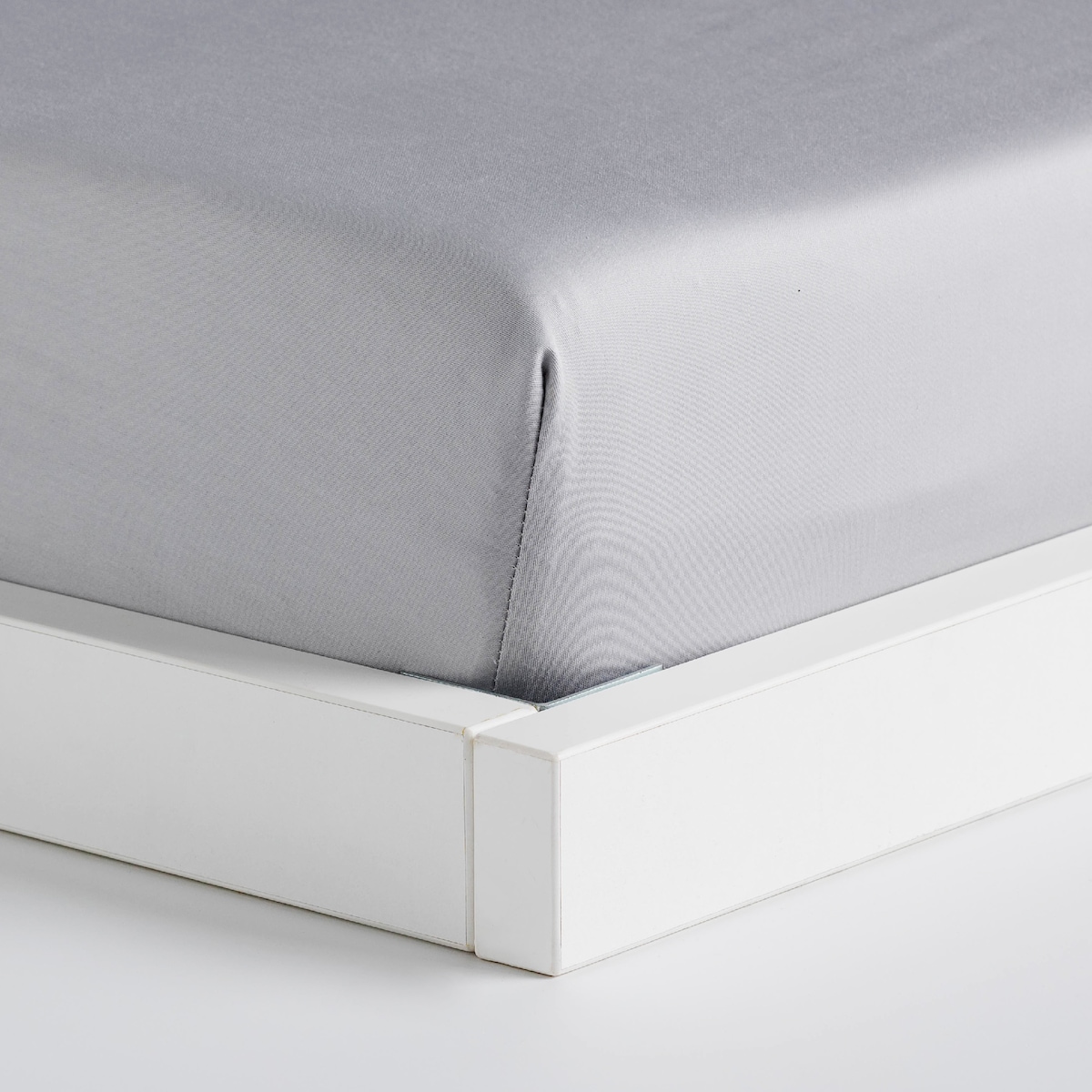 Prześcieradło z Bawełny Satynowej z gumką Satinette 90x200 cm