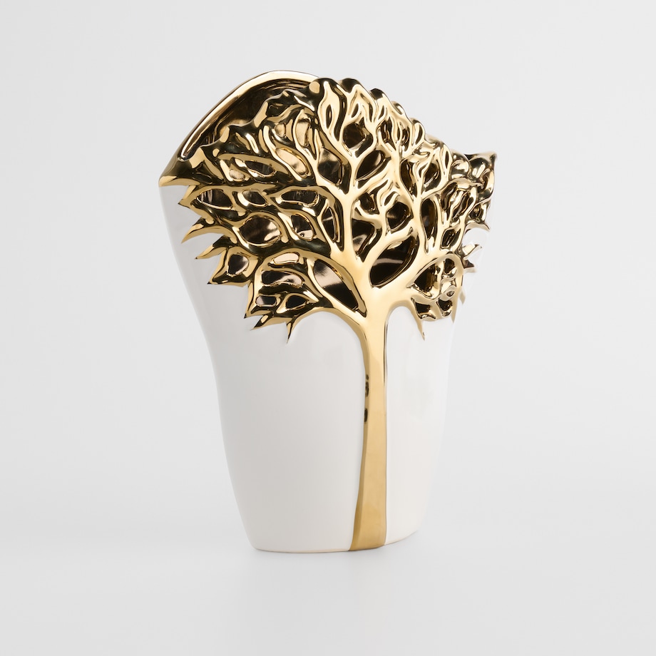 Wazon Oaktrees kite z motywem kwiatowym