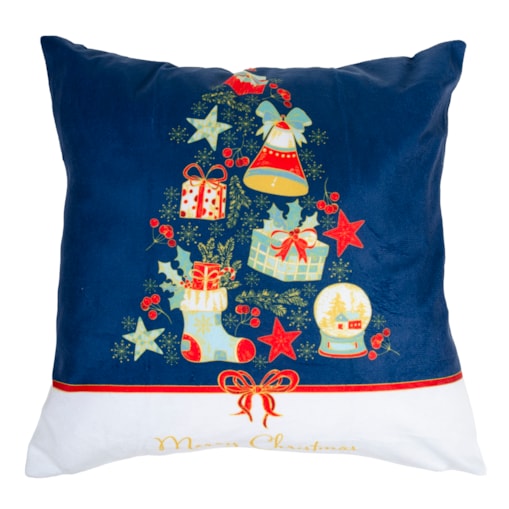 Poszewka Welwetowa Xmas miracle 40x40 cm