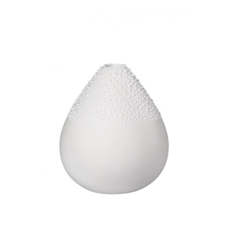 Mini wazon Pearl, wzór 3, kamionka