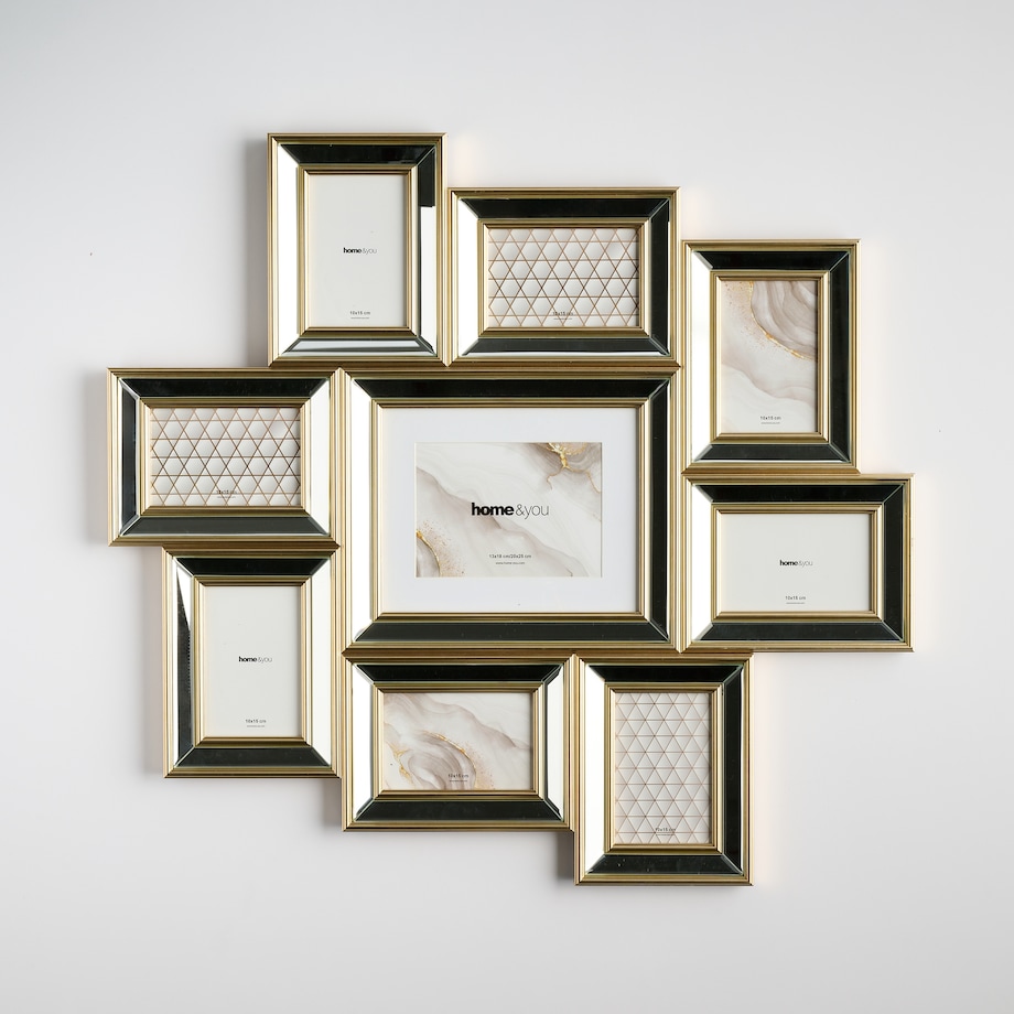 Lustrzana multiramka na 9 zdjęć lianoso