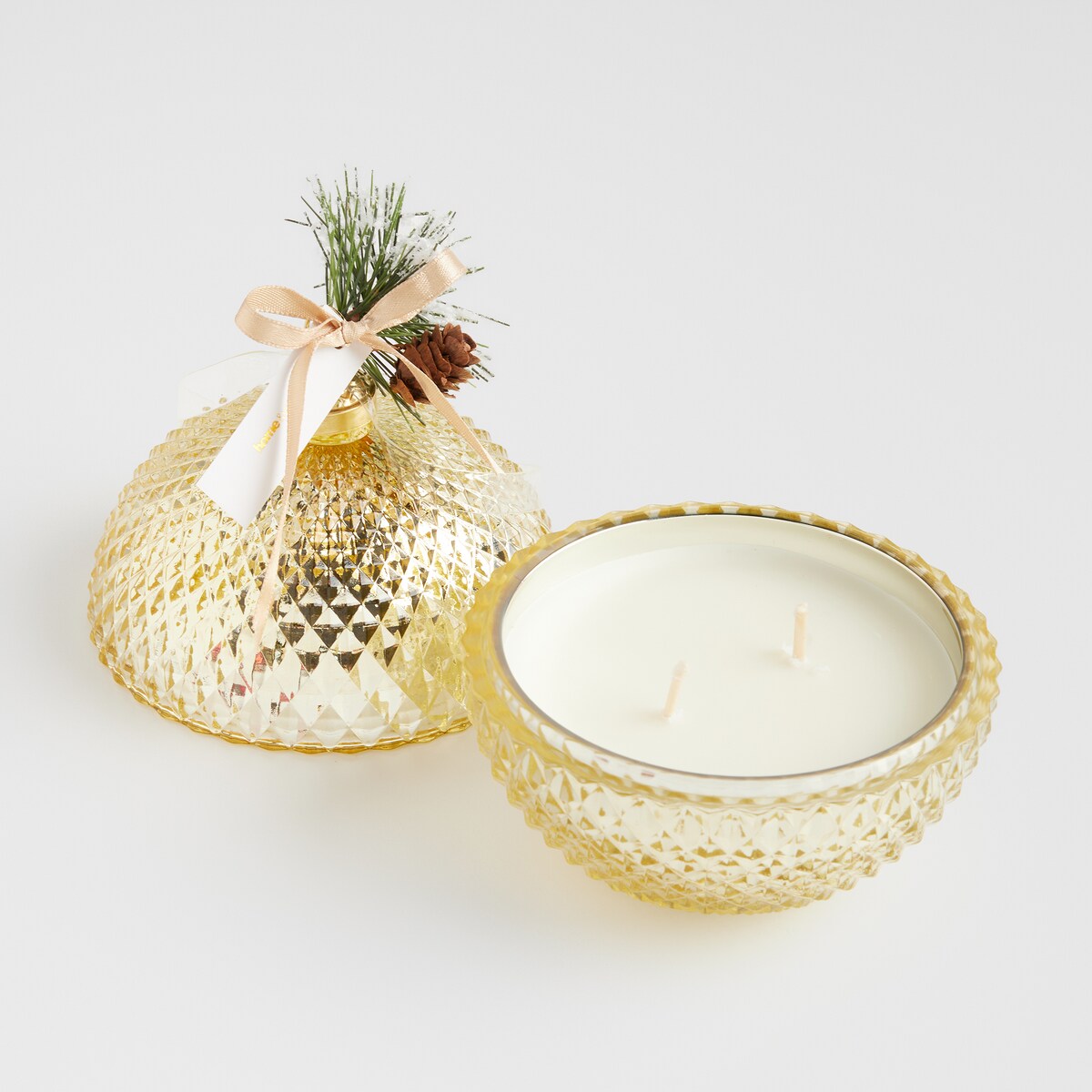 Świeca Zapachowa Baules deco z motywem choinki