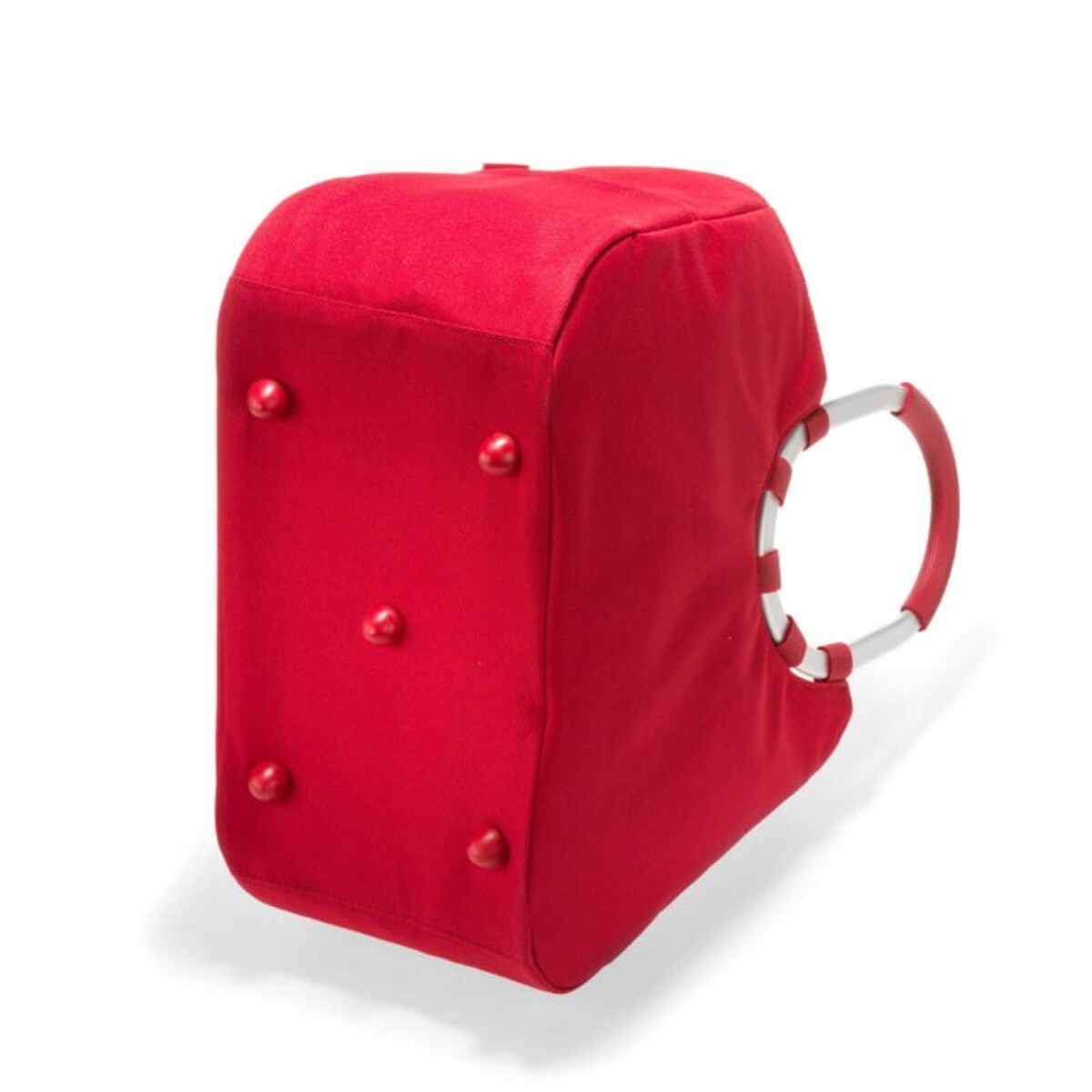 Torba loopshopper M red - poliester, 12 l, 40x20x27,5 cm