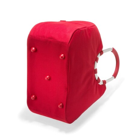 Torba loopshopper M red - poliester, 12 l, 40x20x27,5 cm