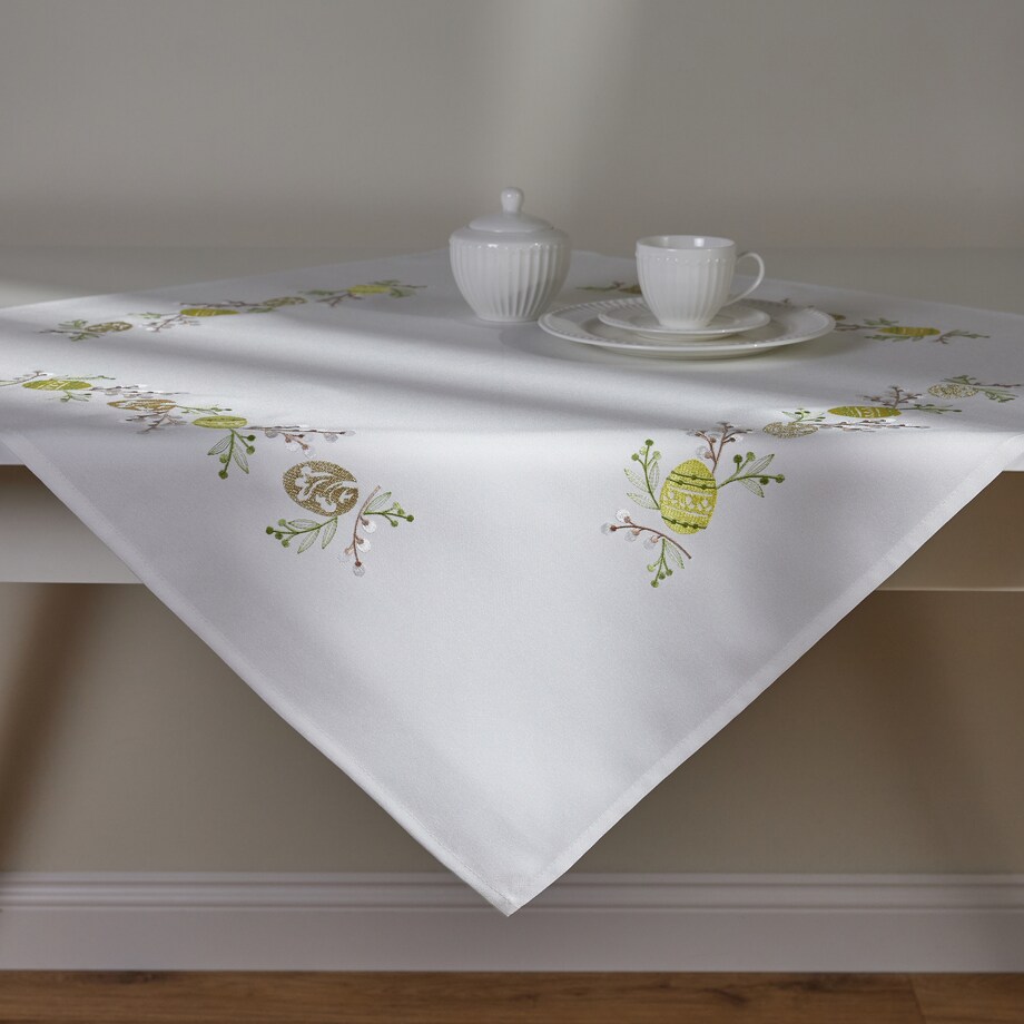 Serweta Haftowana Catkins 80x80 cm