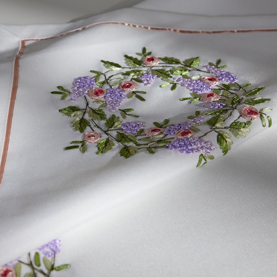 Serweta Fionis 80x80 cm z motywem kwiatowym