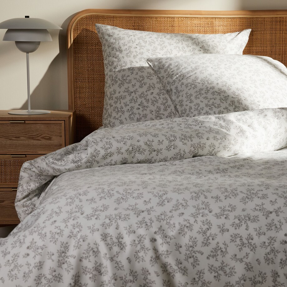 Pościel z bawełny satynowej Rosmarin 160x200 cm