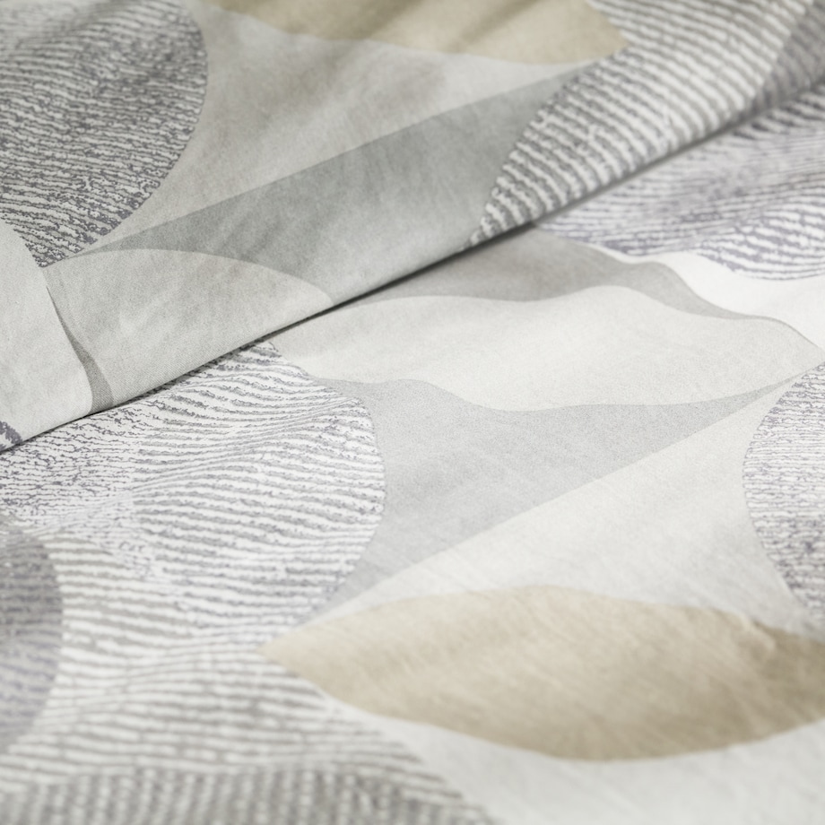 Pościel z bawełny satynowej Monetesi 200x220 cm z motywem abstrakcyjnym