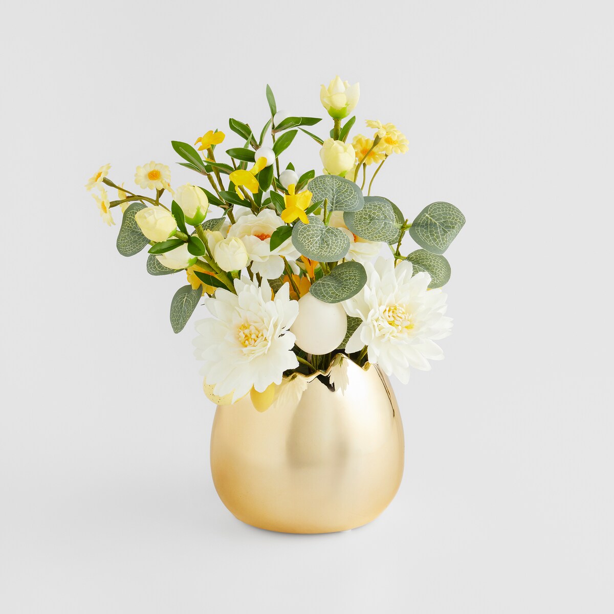 Stroik Eggsie z motywem roślinnym i jajka