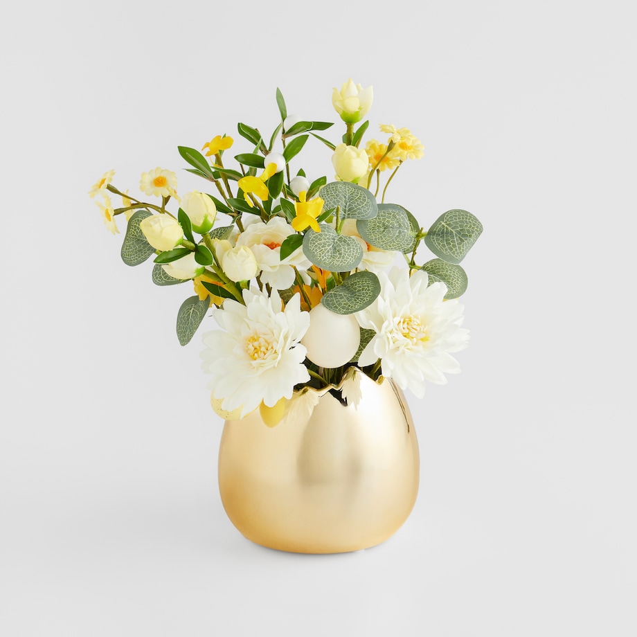 Stroik Eggsie z motywem roślinnym i jajka