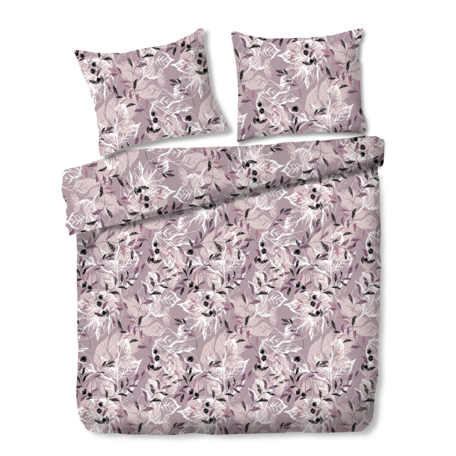 Pościel Z Mikrofibry Arianna 160x200 cm z motywem liściastym
