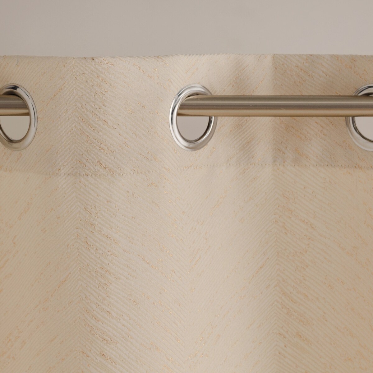 Zasłona Żakardowa Tunso 140x250 cm z motywem geometrycznym