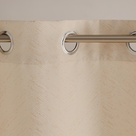 Zasłona Żakardowa Tunso 140x250 cm z motywem geometrycznym