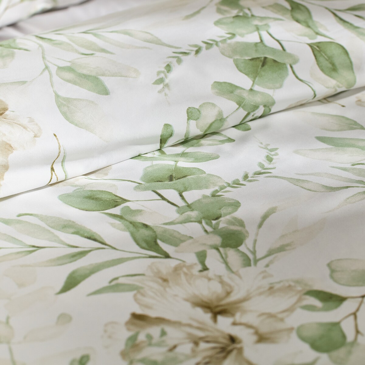 Pościel Z Mikrofibry Nutii 200x220 cm z motywem roślinnym