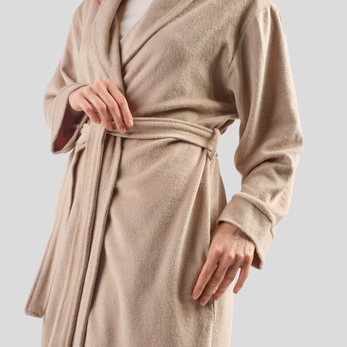 szlafrok z bawełną Polina