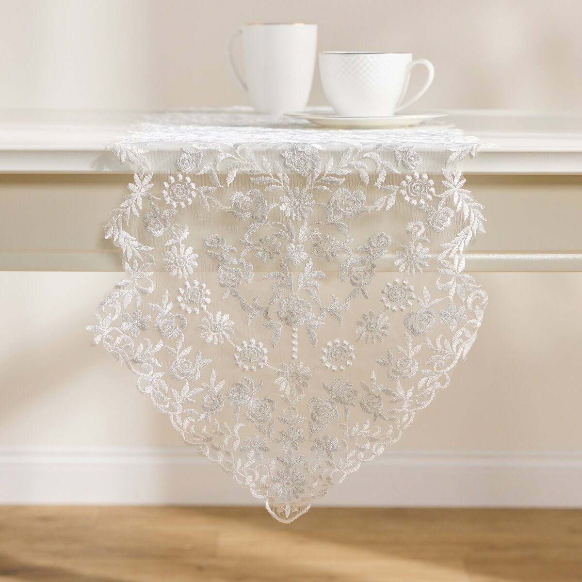 Bieżnik Haftowany Flena 35x160 cm