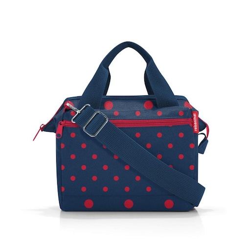 Torba allrounder cross mixed dots red, 4 l