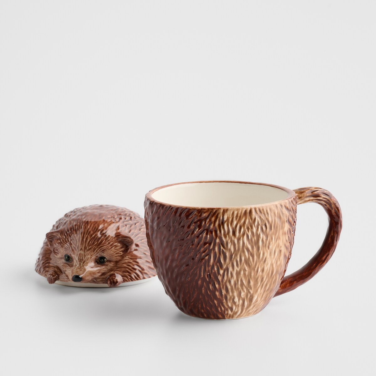 Kubek Z Dodatkiem Hedgehogi z motywem zwierzęcym