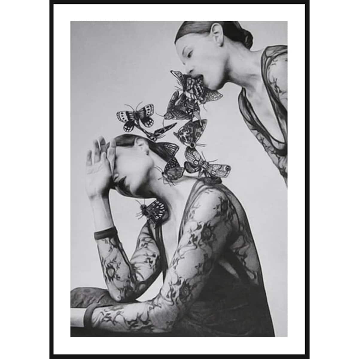 Poster Story, Plakat, Obraz - Kobiety z Motylami