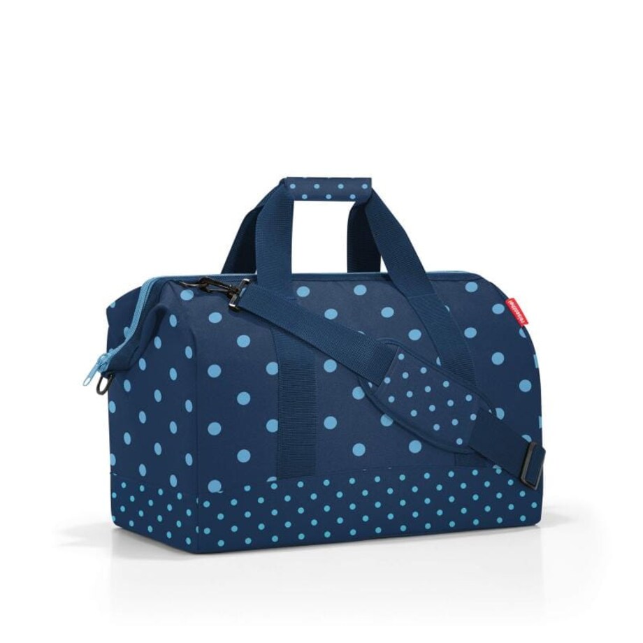 Torba allrounder L mixed dots blue, 30 l