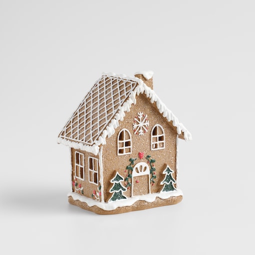 Figurka Led Charmhouse z motywem piernika