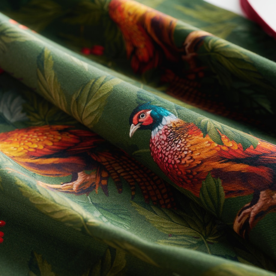 Fartuch Bazanti 70x85 cm z motywem zwierząt leśnych